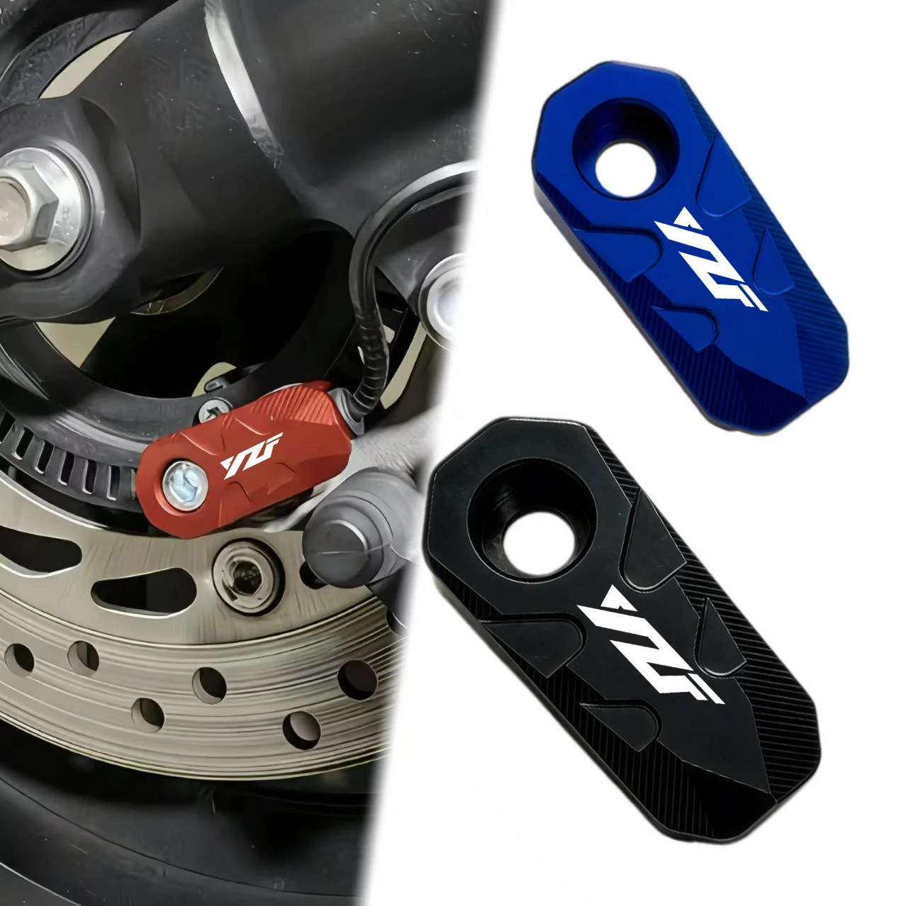 

Защитная крышка датчика ABS для переднего и заднего колеса мотоциклов YAMAHA YZF R6 R1 R3 R15 V3 R125 R25 R9, алюминиевая, с ЧПУ