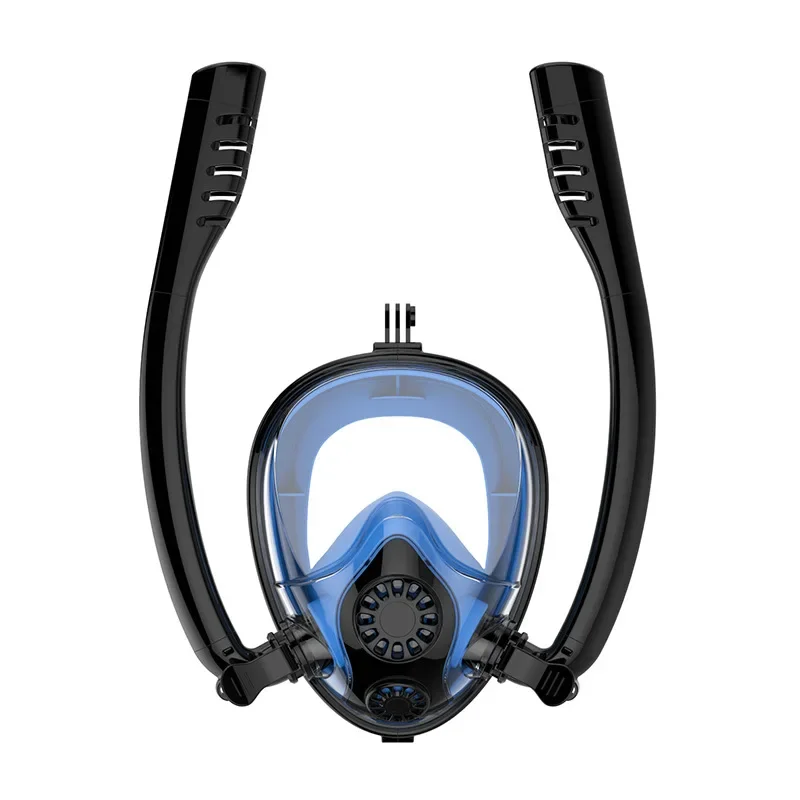 Double tube diving adult diving mask full dry snorkeling mask