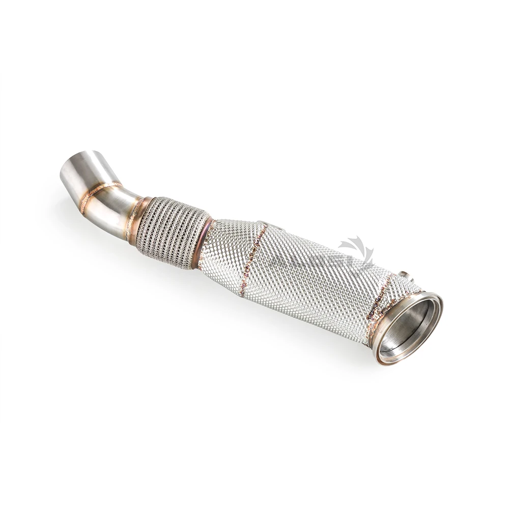 

MIX factory downpipe for BMW Z4 3.0T B58 G29 2019-2023 stainless steel exhaust downpipe with heat shield with catalytic
