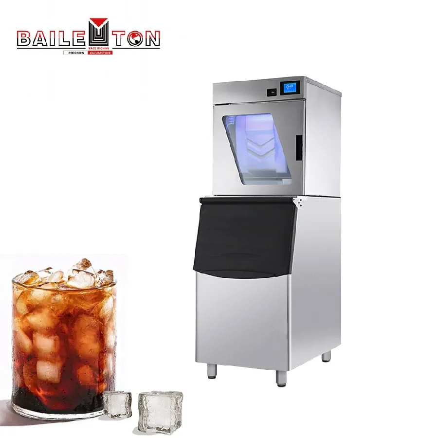 

300kg High Capacity Commercial Ice Maker Making Machine Ice Machine Automatic Ice Cube Machine
