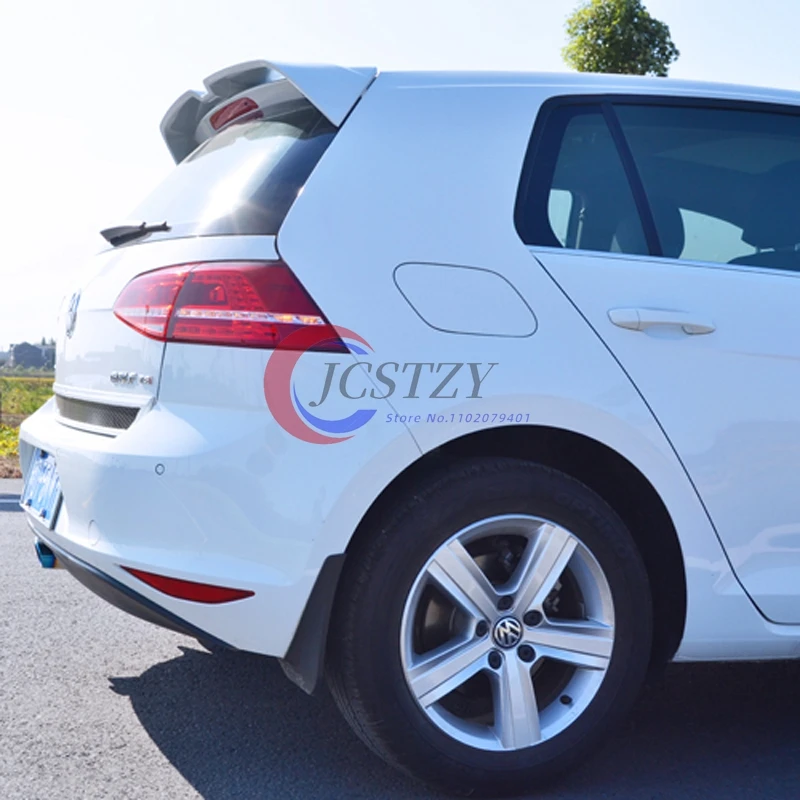 سبويلر سقف على طراز Oettinger لسيارة Volkswagen Golf7 MK7 7.5 GTI GTD GTE (ليست لـ R) سبويلر خلفي من البلاستيك ABS Aleron 2013 -2020