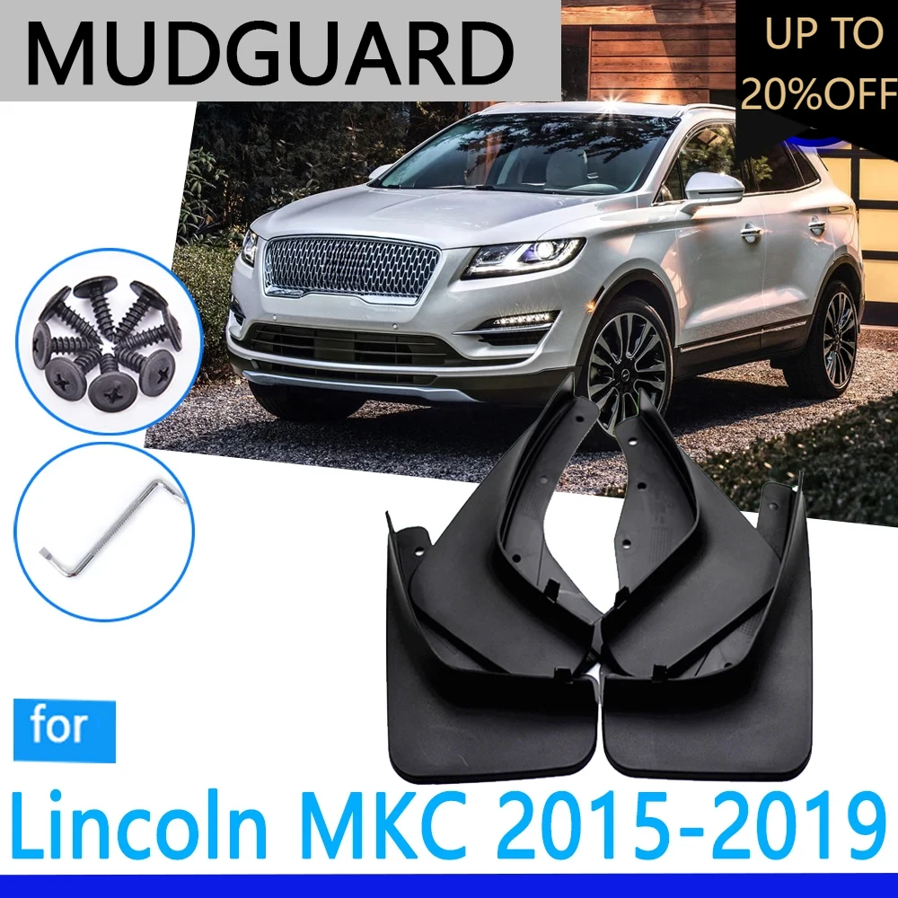 

Брызговики для Lincoln MKC 2015 2016 2017 2018 2019, автомобильные аксессуары, брызговик, крыло, автозапчасти, новые