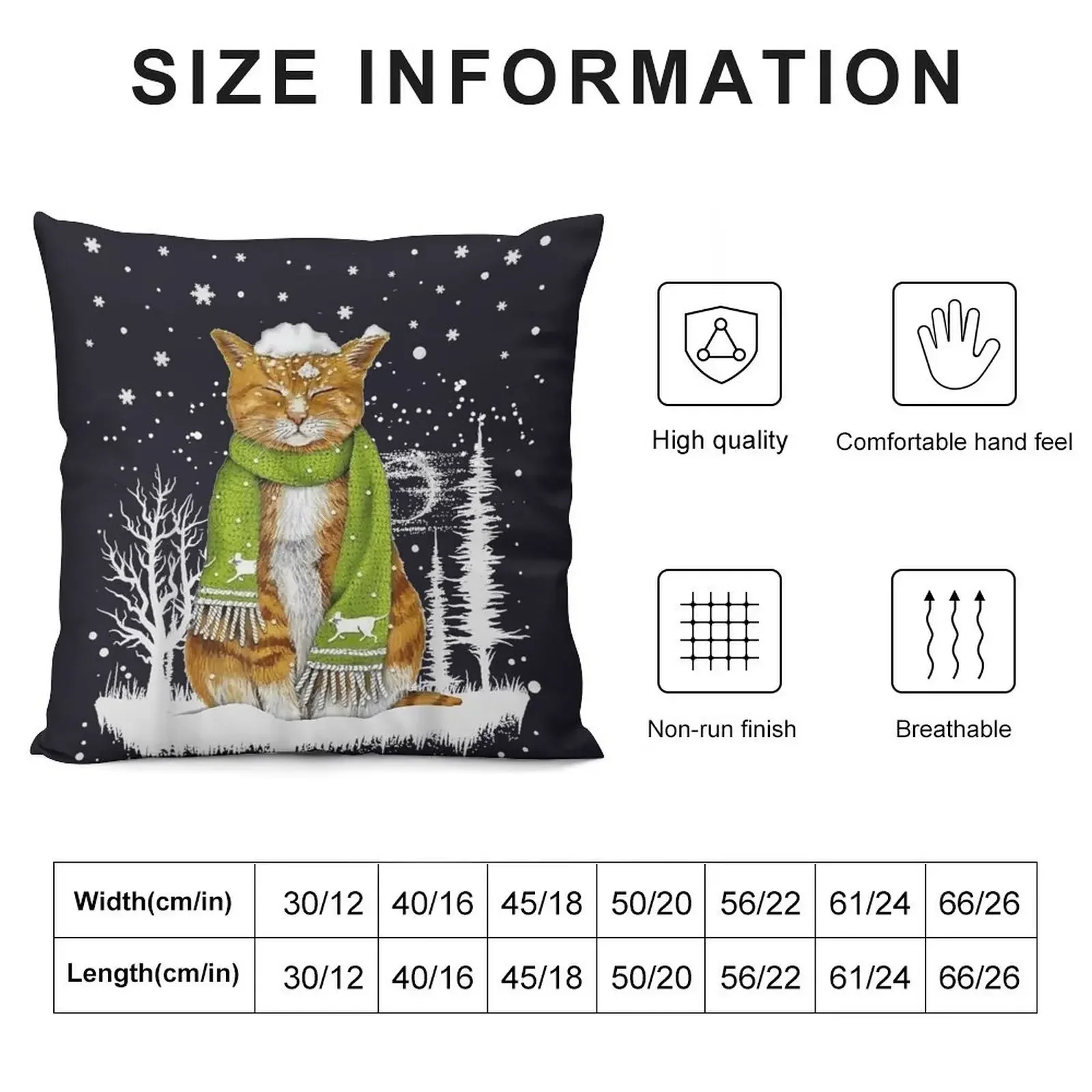 Merry christmas xmas snow meowy cat lovers Throw Pillow Sofa Covers For Living Room Luxury Sofa Cushions pillow