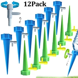 1/12 szt. Automatyczne urządzenie do podlewania roślin regulowany system nawadniania kropelkowego samonawadniający Spike automatyczny kroplownik do ogrodu szklarniowego