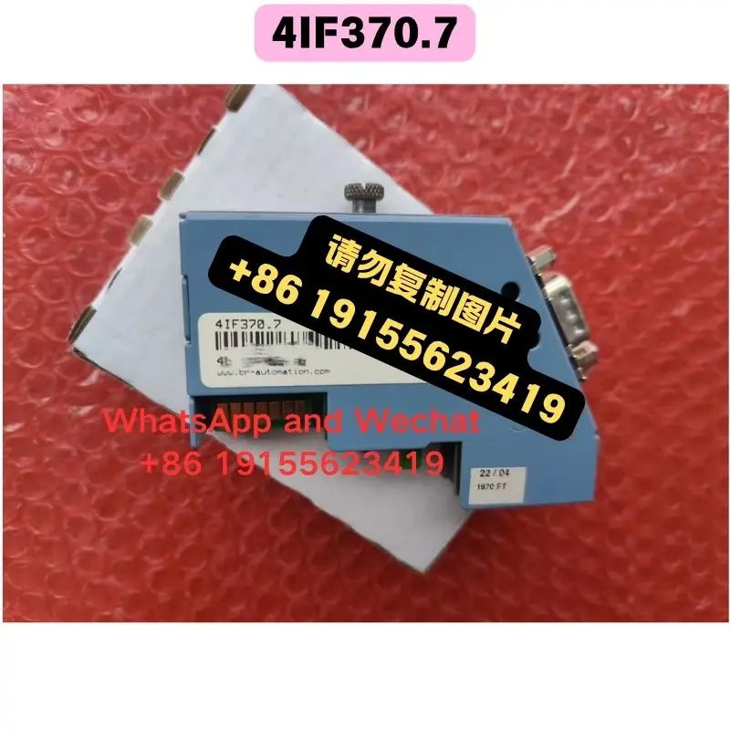 

Совершенно новый оригинальный модуль 4IF370.7. Функциональный тест ОК Быстрая доставка.
