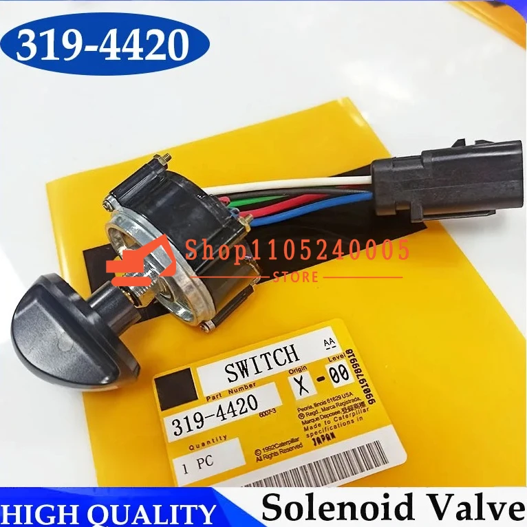 

319-4420 Переключатель ручки дроссельной заслонки 3194420 Для 312 329 336D2 320D2 E320B E320C E320D Поворотный переключатель