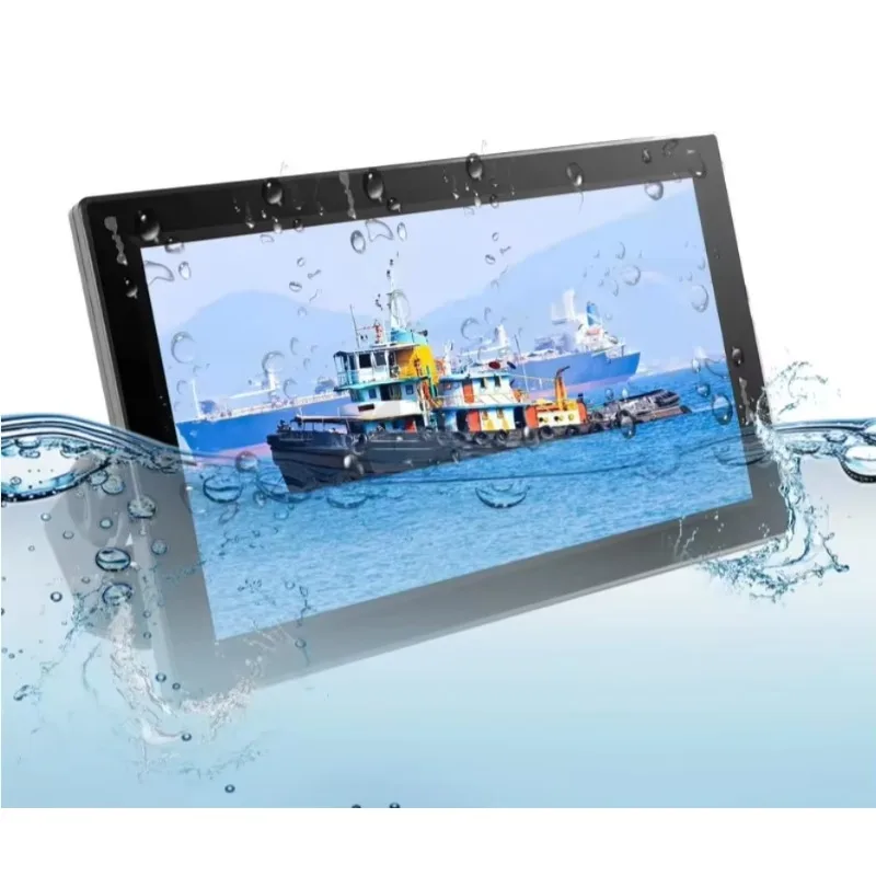 12.1/15.6/18.5/21.5Inch Waterproof Marine Monitors 1500 Nits Sunlight Readable Touch Screen HD 1920x1080 Android Linux LED