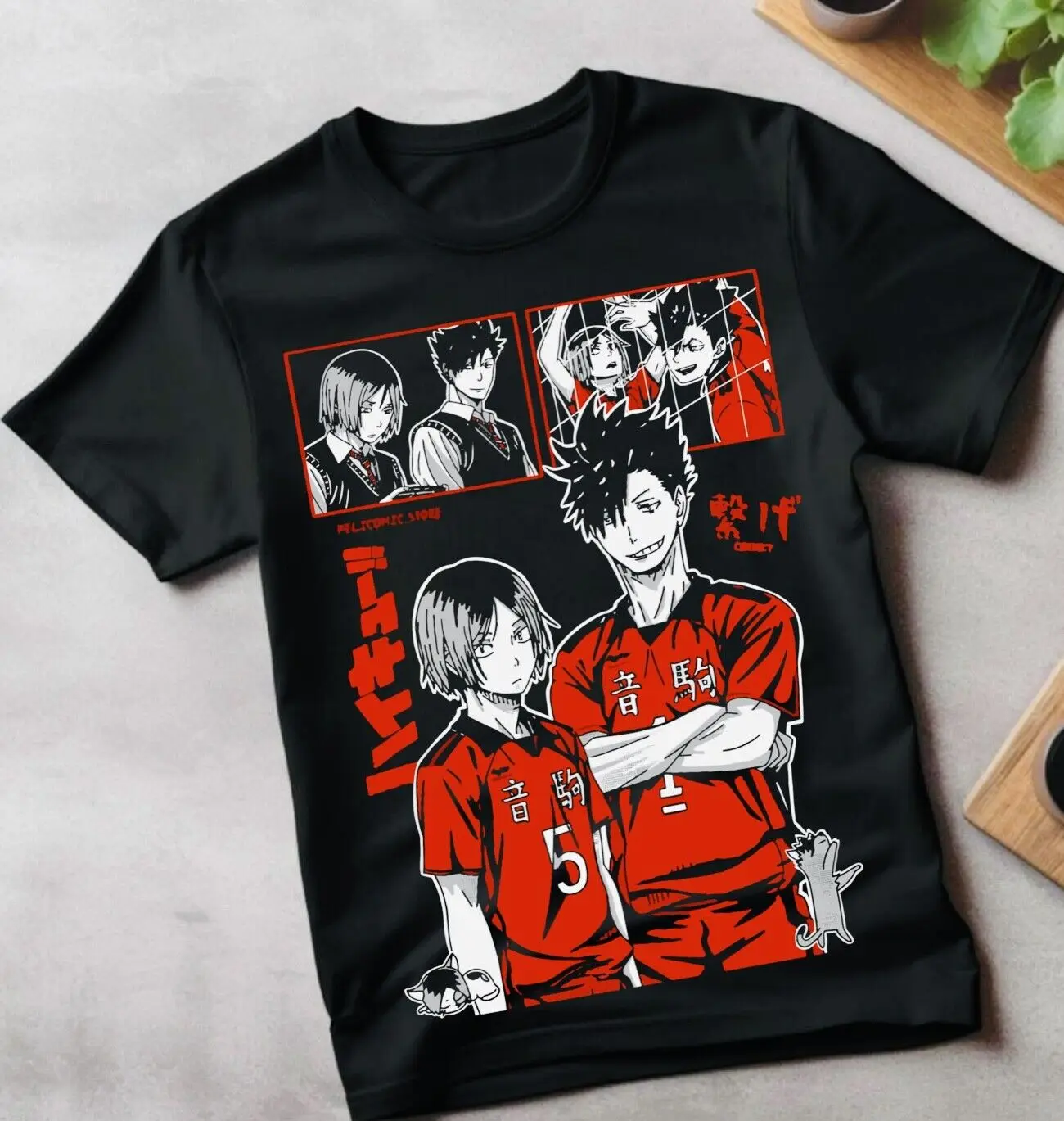 Haikyuu,Hinata,Kageyama,Nekoma,Unisex Shirt,Anime,gifts