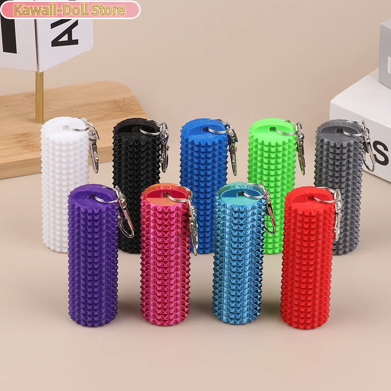 1 قطعة 6.5/8.5 سنتيمتر شائك جريبي ستيم لعبة مع سلسلة قلادة لتخفيف القلق إيجابية الجدة جيب صغير لعبة تململ صغيرة #3