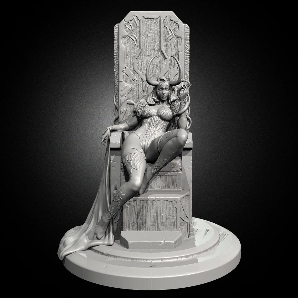 

Overall heights 50mm 75mm 90mm Resin model kits colorless and self-assembled TD-7528 /3D