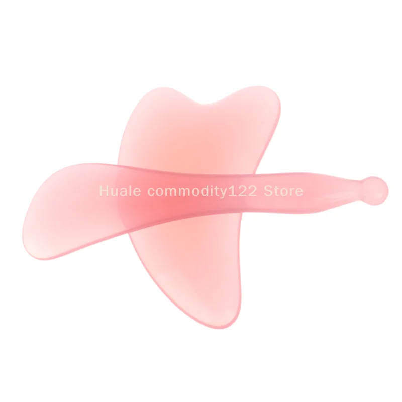 1/2Pcs Gua Sha Facial Massager Resin Roller Beauty Health Shaving Chin Lift Eye Relaxation SPA Massage Tool