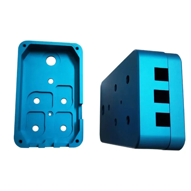 Factory Customized electronic enclosure box cnc milled anodized aluminum case