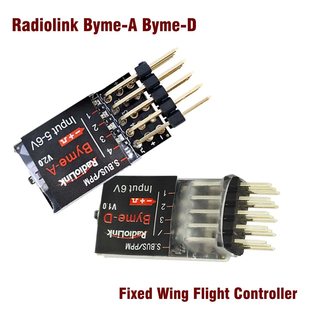 Radiolink Byme-A / Byme-D Fixed Wing Flight Controller Gyroscope Self-stabilizing Balance For 3D Fixed Wing 4CH Trainer
