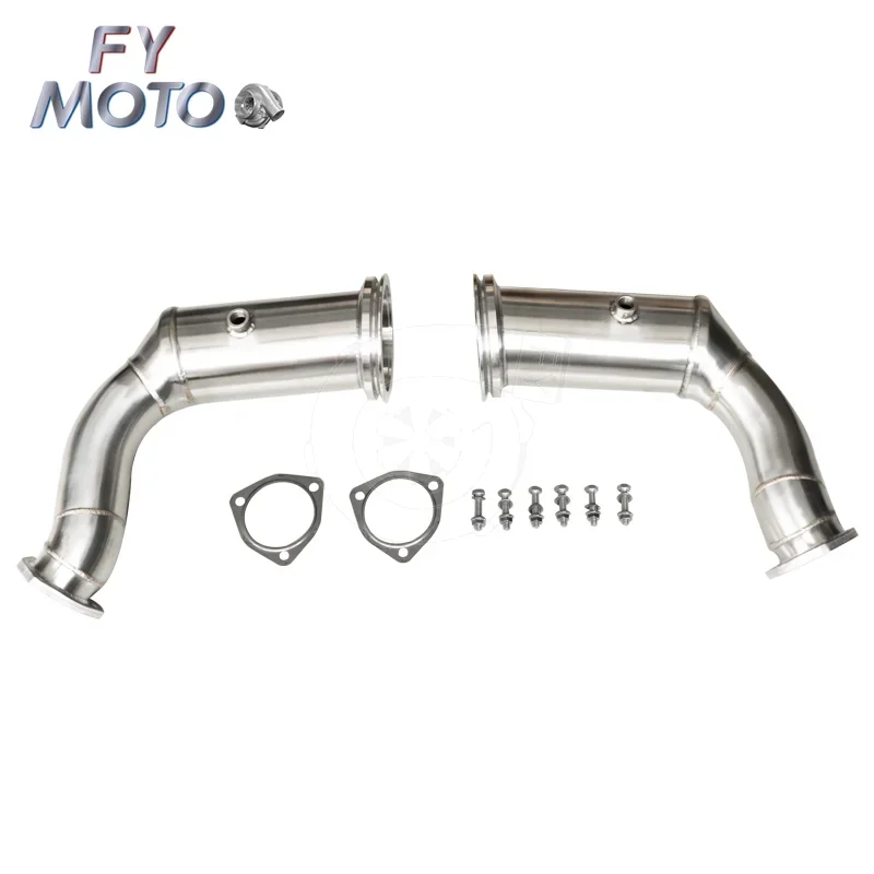 For Lamborghini URUS Audi RSQ8 4.0 V8 2018 Catted Downpipe