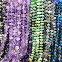 Natural Stone Beads Aventurine Agates Tiger Eye Jades Rose Quartz Jaspers Round Warist Beads for Jewelry Making Diy Bracelet