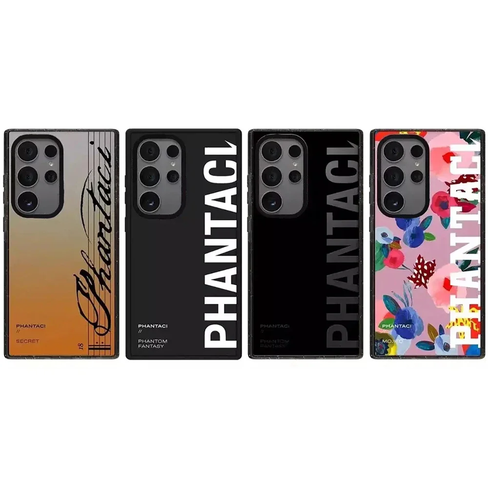 

Musical Note Magnetic Acrylic Black Border Case for Samsung Galaxy S22 S23 S24 Ultra S22+ S23+ S24 Plus Cover Protective Case