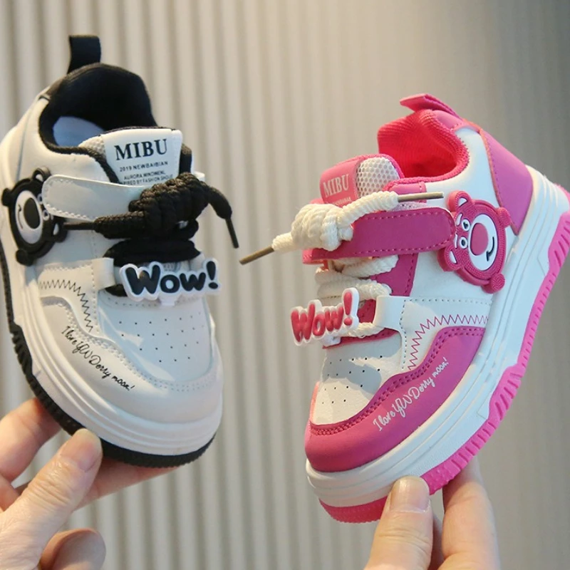 Child Sports Shoes2025Winter Child Lightweight Flat Shoe Simple Girl Non Slip Comforta Board Shoe Baby's Casual Soft Soled Shoe