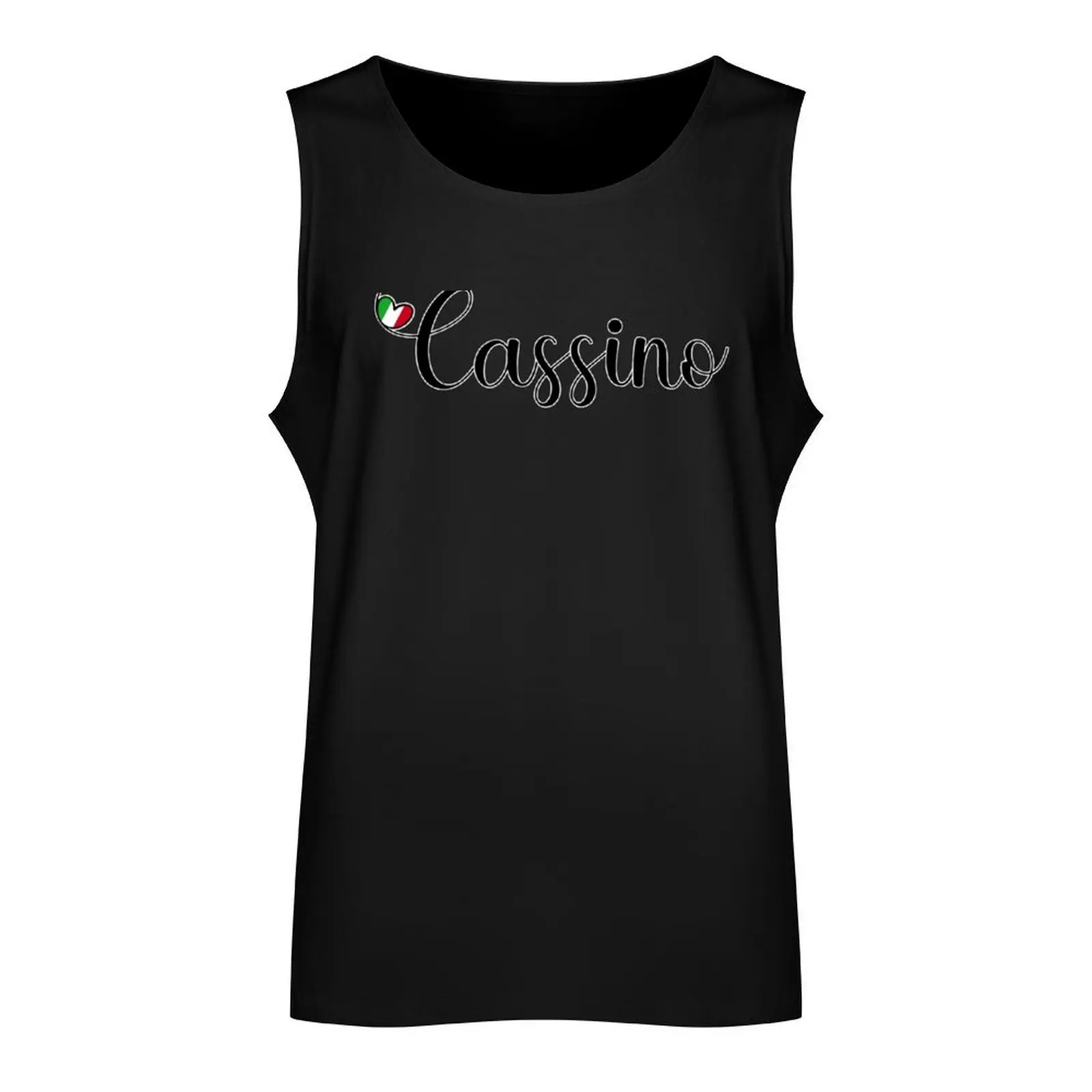 Cassino With Italian Heart - I Love Cassino Tank Top T-shirt sports anime