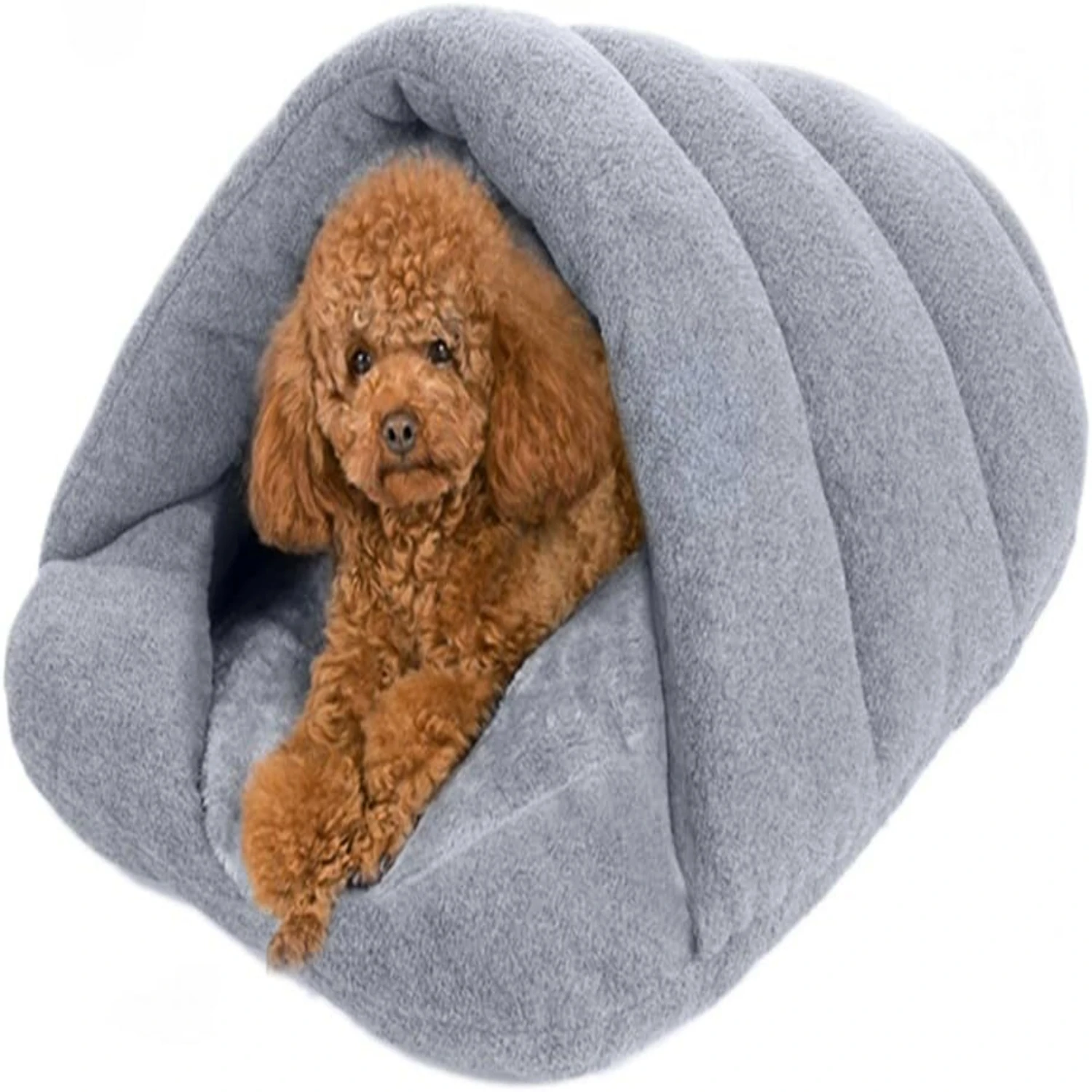 Ultimate Comfort and Relaxation - Soft and Cozy Warm Small Pet Cave Sleeping Bag Mat for Cat Dog Rabbit Ferret Guinea Pig - Warm