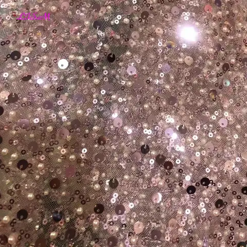 Elegant muslimsk rosa pärlor paljetter aftonklänning för kvinnor hög hals långa ärmar a-linje balklänningar formella bröllopsfestklänningar 8 best sales Muslimsk aftonklänning - №5