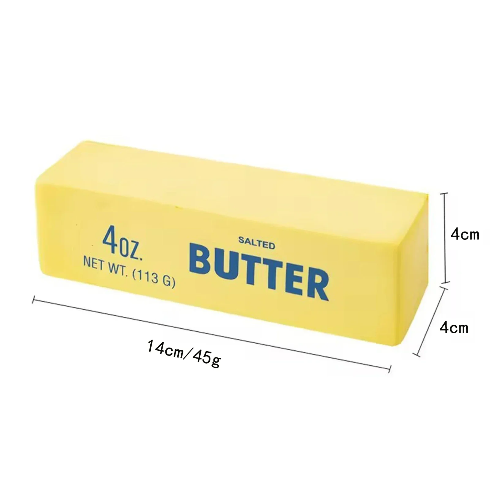 1A*14/24CM Butter-Stick Fidget Toys Quetschbarer Elastischer Käse-Stick Lustiges Dekompressions-Spielzeug zur Stress- und Angstlinderung zum Quetschen und Entspannen – Detail 6
