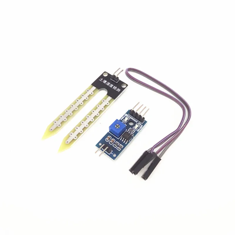 1set Soil Hygrometer Humidity Detection Module Moisture Water Sensor Soil Moisture For Robot Smart Car For Arduino