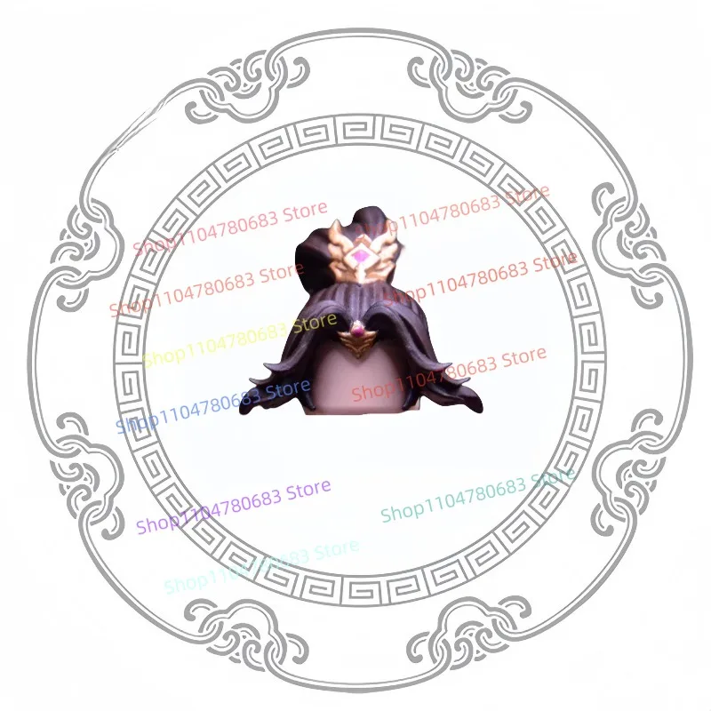 MOC Building Blocks Three Kingdoms Xiao Qiao Mini Figure Assembly Model Cartoon Anime Accessories Toy Figurine Gift Collectible