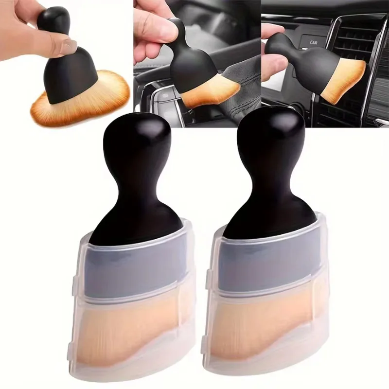 1/10/20Pcs Car Interior Cleaning Tool Air Conditioner Air Outlet Cleaning Artifact Brush Car Crevice Dust Removal Car Detailing