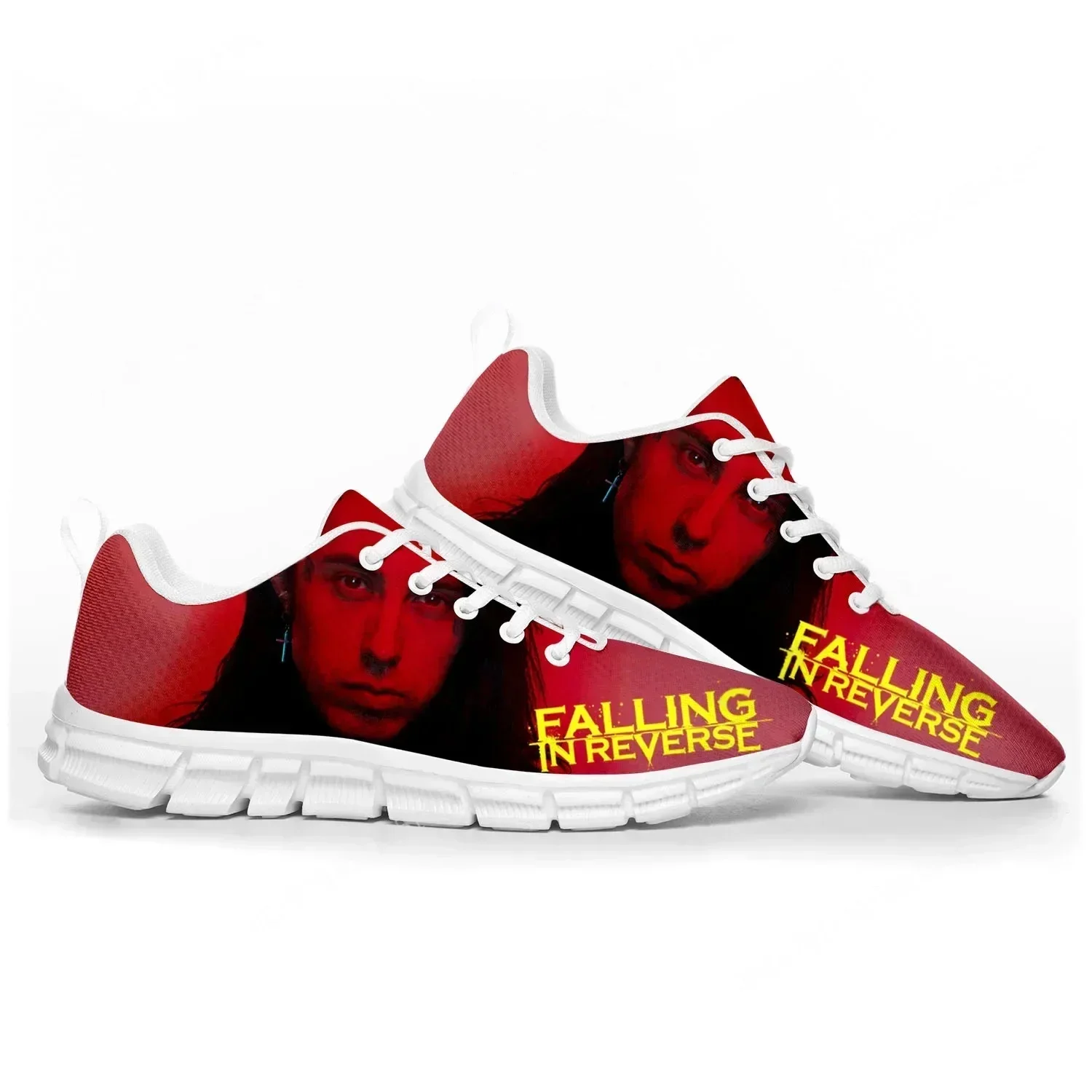 

Falling In Reverse Punk Rock Band Sports Shoes Mens Womens Sneakers Custom Couple Shoes