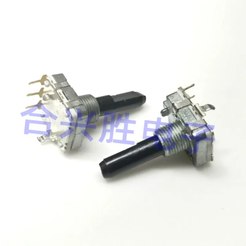 3PCS EC16 Type 360 Degree Rotary Encoder 24 Positioning Audio Volume Digital Pulse Potentiometer Handle 25mm