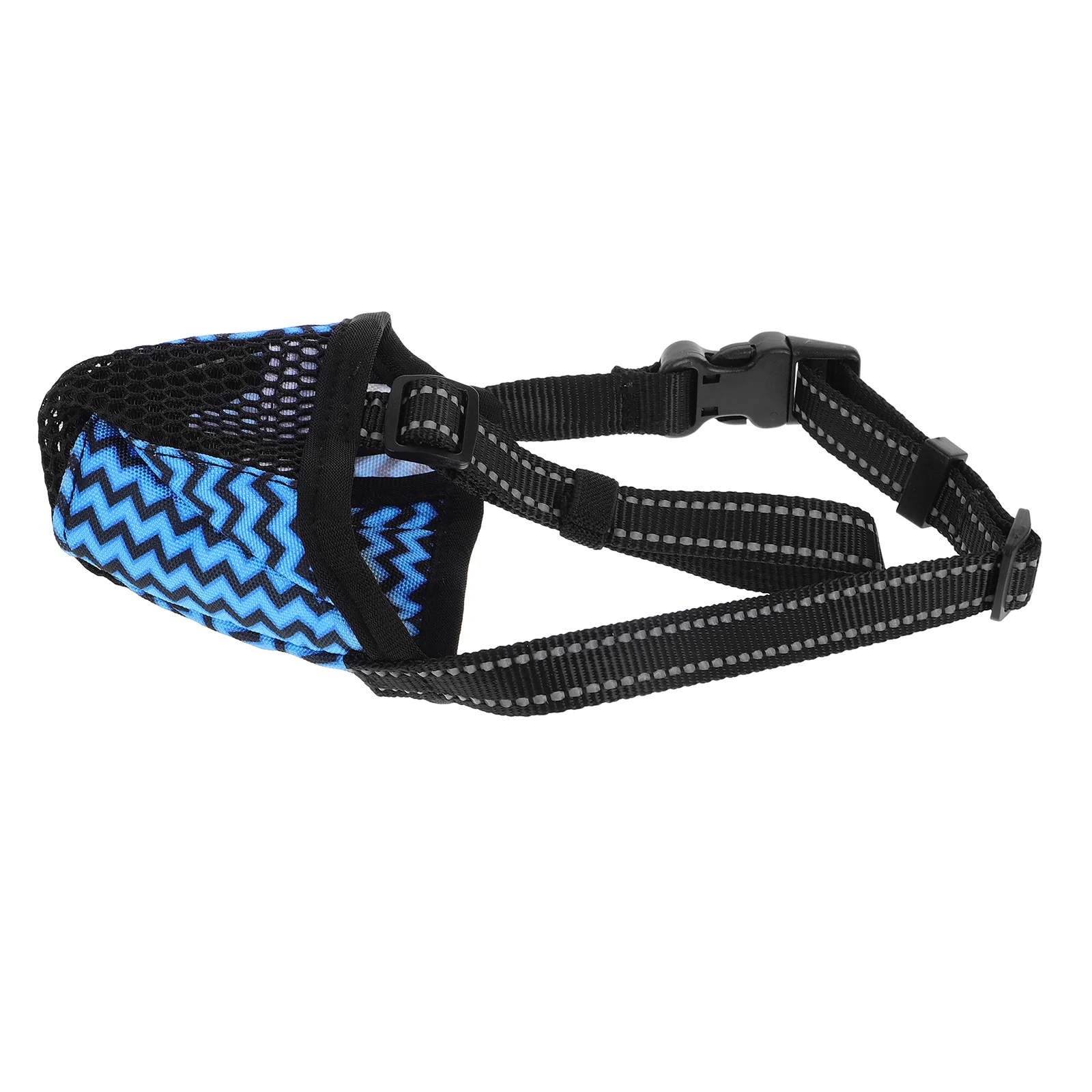 

Dog Muzzle Breathable Anti Bark Polyester Mesh for Small Medium Large Dogs Prevent Biting Chewing Stopping No Cage
