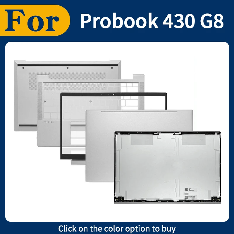 

New Laptop Cover For Probook 430 G8 Zhan 66 Pro 13 G4 Laptop LCD Back Cover Front Bezel Palmrest Lower Bottom Case