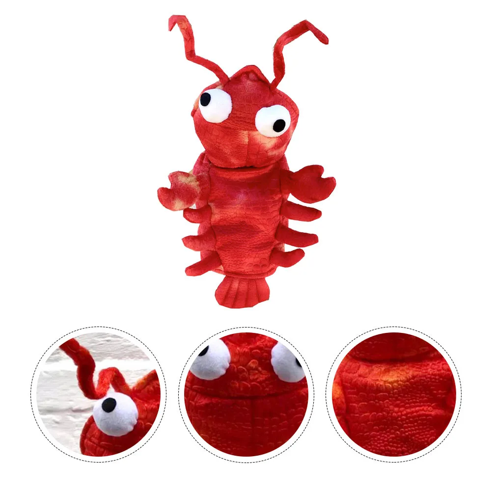 

Pet Red Lobster Halloween Costume Cute Lobster Shape Dog Clothes Comfortable Material Easy on Off Photo Props Pet Costume