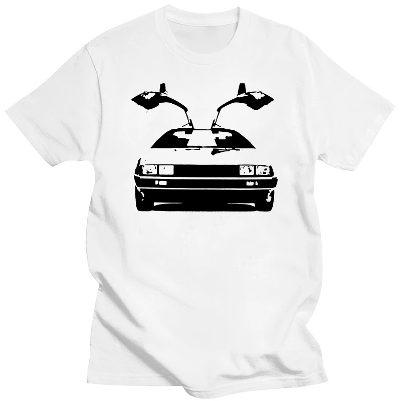 DeLorean DMC-12 T-Shirt Retro DMC Car Men T-Shirt