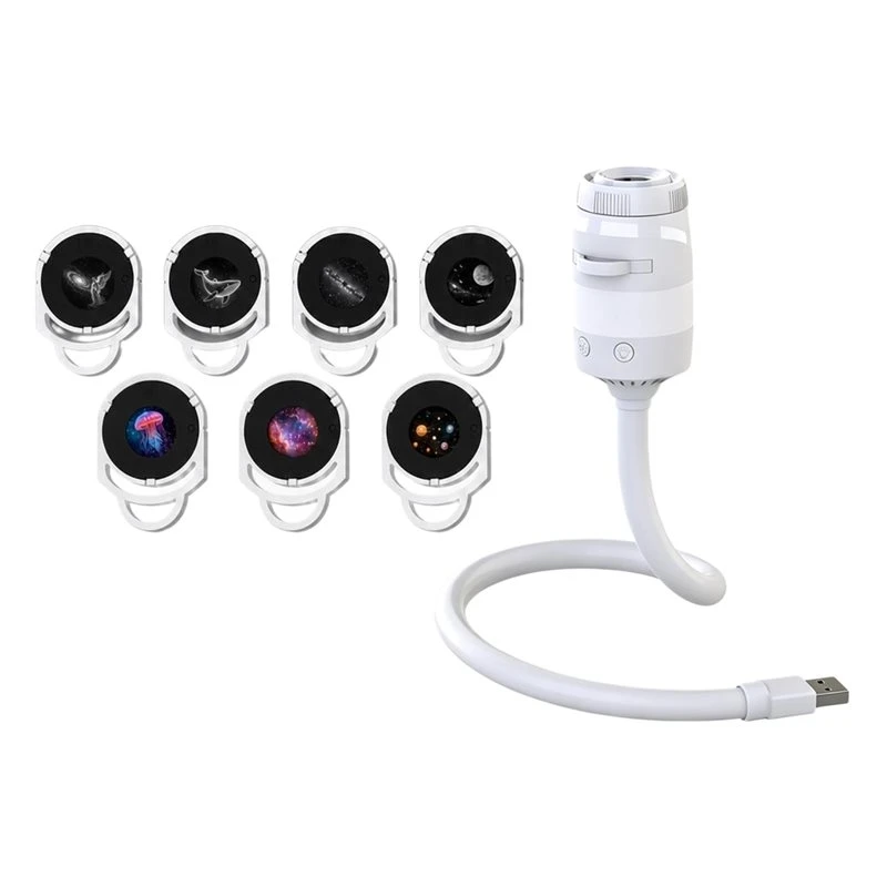 プロフェッショナル7-in-1ギャラクシープロジェクターナイトライト360-°-柔軟でロマンチックな贈り物に最適