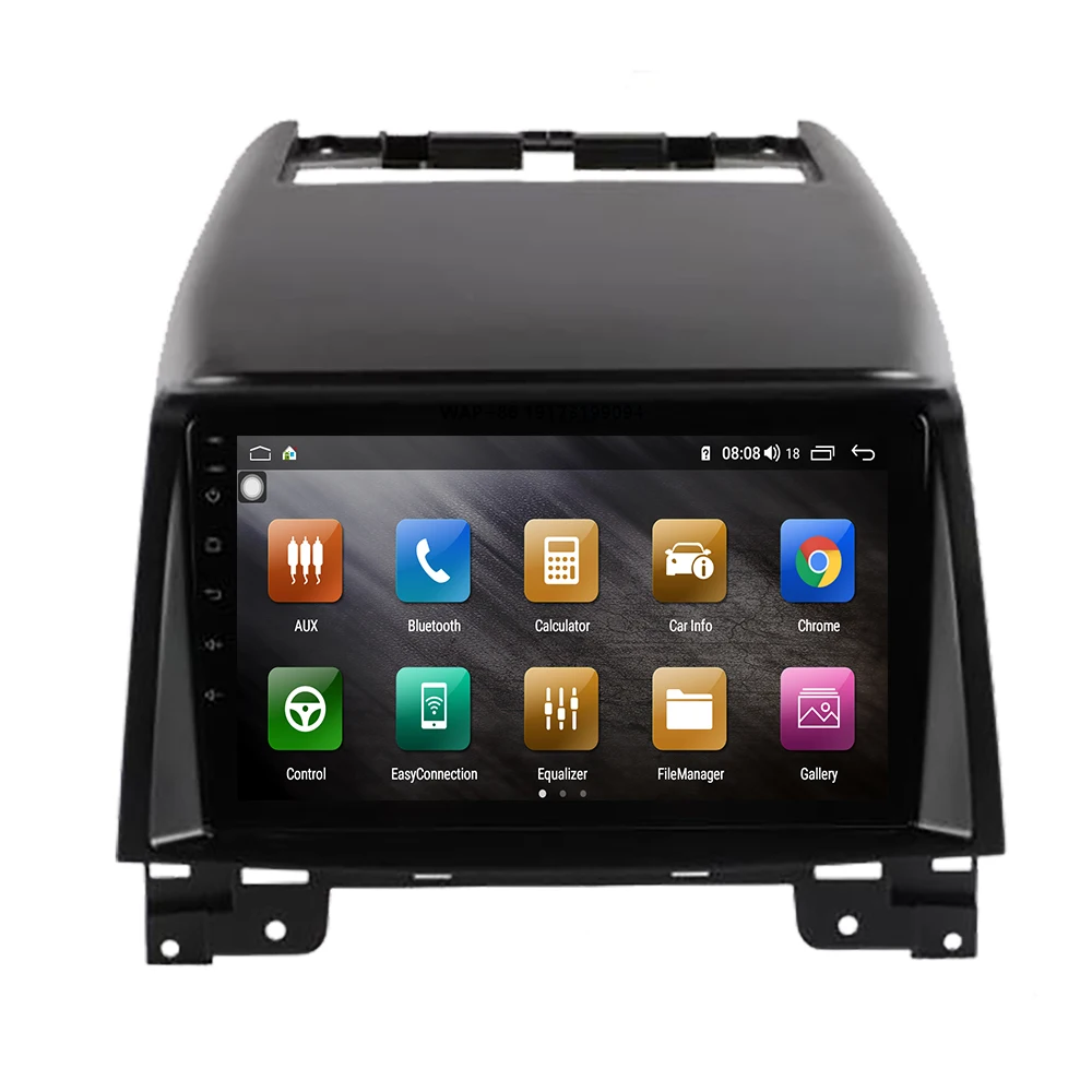 

9-дюймовый Carplay для внедорожников Big 7 2011-2013, Android 13, беспроводное автомобильное радио, навигационная мультимедийная система