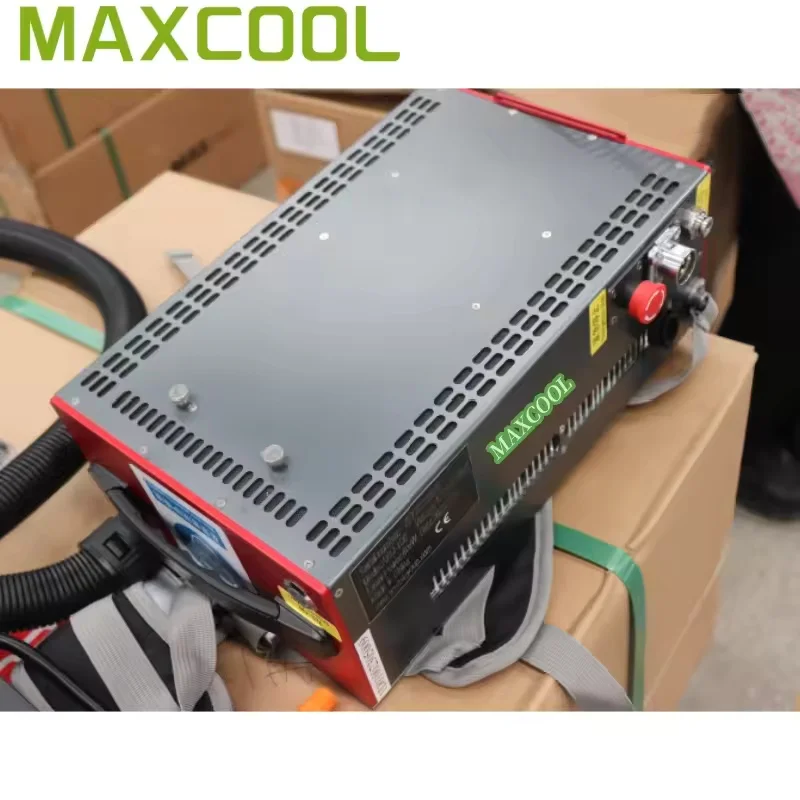 Maxcool Portable Backpack Type cleaner For Rust Oil Paint Removel Pulse Laser Cleaning Machine