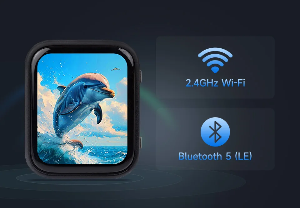 Waveshare ESP32-S3 1.8inch AMOLED Touch Display Development Board, 32-bit LX7 Dual-core Processor, 368×448, ESP32 With Display