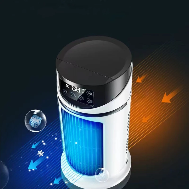 مروحة مكتب متعددة الوظائف، مبرد هواء تبخيري صغير، مكيف هواء محمول، مروحة تبريد قابلة للتعديل، سهلة الاستخدام