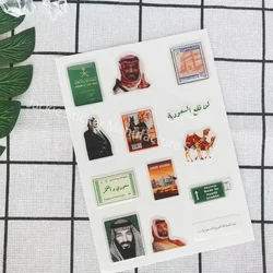 Arabic phone case dome epoxy sticker silicon resin ipad label popular decorative crystal gel logo jelly cute DlY glass shapes 3D