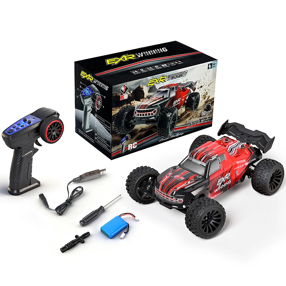 

WLtoys 1/24 RC Car 244018 2WD 30Km/h Off-Road Car With Gyro Cruise Control Drift Racing Toy
