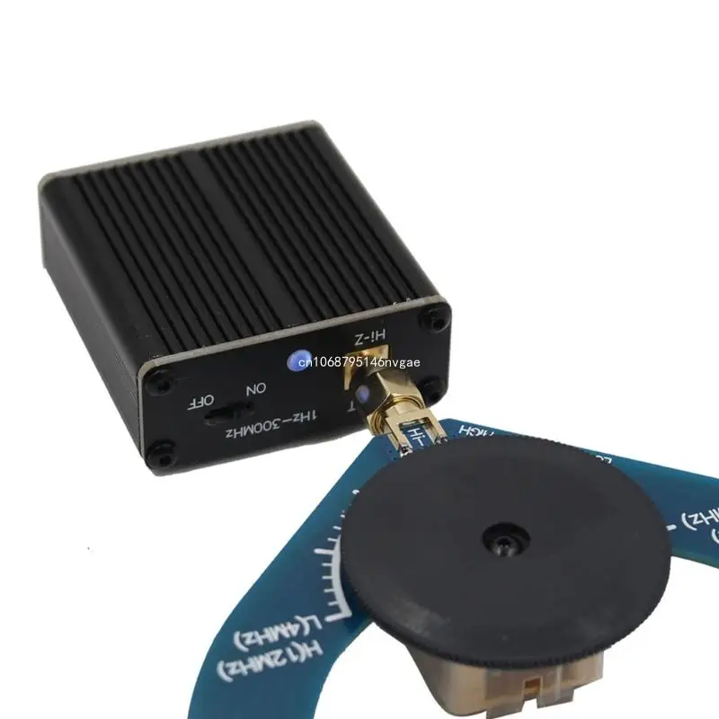 Upgraded Receiver withDonut SW MW Mini Loop Antenna High Impedance Amplifier Kit 300MHz Bandwidth Clearer Singals