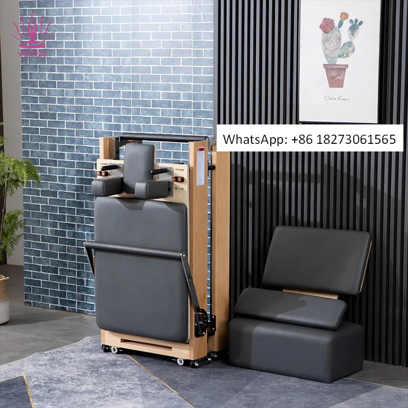 Equipo plegable máquina de fitness para gimnasio de haya, arce y roble