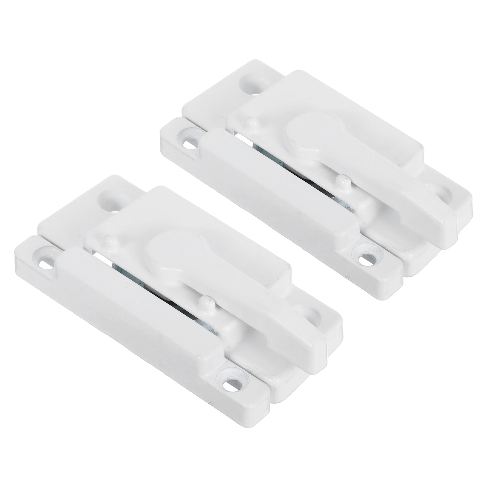 2X Sash Lock Sliding Window Locks For Single Hung & Double Hung Windows Cam Sash Locks For Vertical & Horizontal Sliding Window