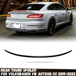 Gloss Black Rear Spoiler Wing For Volkswagen VW Arteon CC 2019 2020 2021 2022 2023 Rear Spoiler Bodykits Tuning