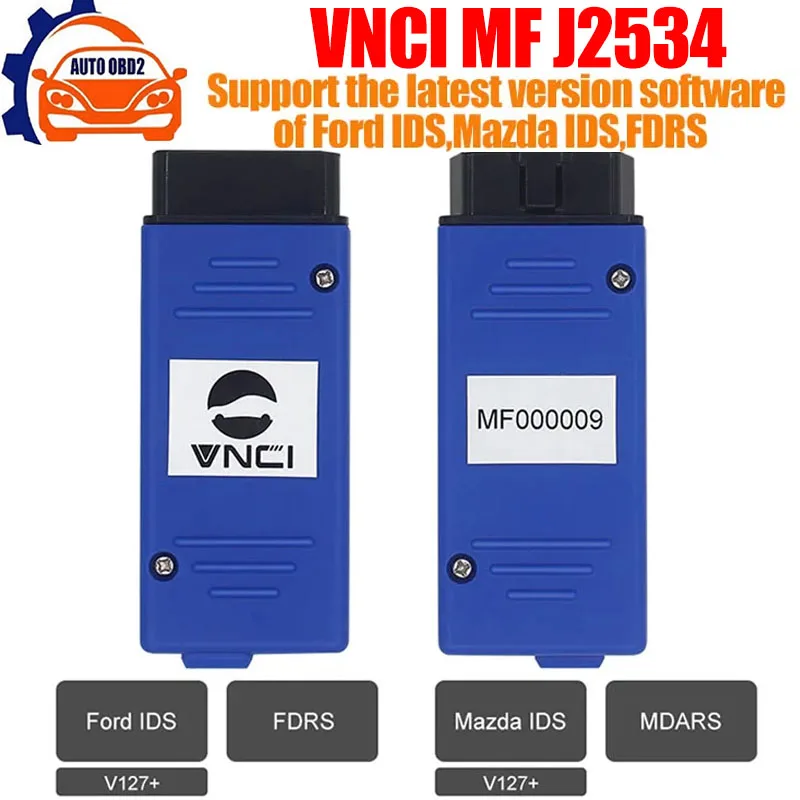 

2023 New VNCI MF J2534 Diagnostic Tool For Ford/ Mazda IDS V128 Compatible With J2534 PassThru & ELM327 Protocol Free Update