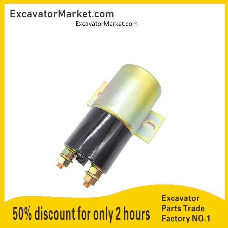 

Excavator Parts For Cat Caterpillar 312 320c/D320v2 Power Main Switch Power Relay Solenoid Valve Excavator Accessories