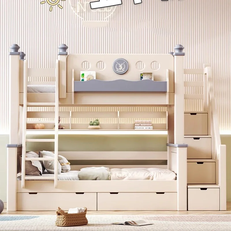 Bedroom Toddler Children Beds Twin Storage Girl Baby Children Beds Princess Modern Camas Infantiles Bedroom Furniture ZL50CB