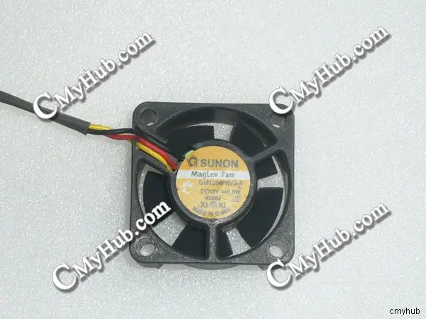 For SUNON GM1204PKV3-A R DC12V 0.5W 4020 4CM 40mm 40x40x20mm 3pin Cooling Fan GM1204PKV3-A R