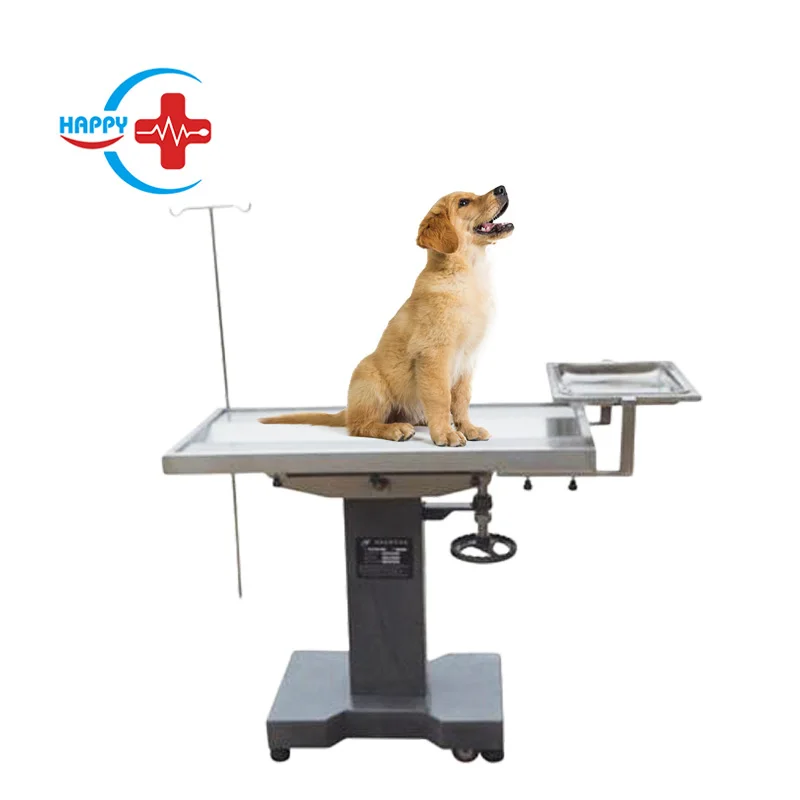 HC-R009 Veterinary surgery table Pet Animals Medical Operation Table Vet Surgical Operation bed